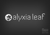 Alyxia Leaf Logo Design Alternate Concept