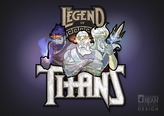 Final Legend of Titans Logo Design feat. Zeuss, Poseidon and Hades