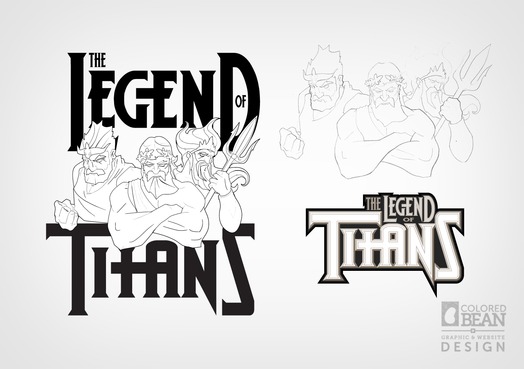 Legend of Titans Early Concepts and Sketch